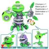 Đồ Chơi PvZ Robot Cây Ăn Thịt Biến Hình Xe Mô Tô Chiến Đấu