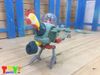 Đồ Chơi PvZ Zombie Robot Biến Hình Gà - Nhện