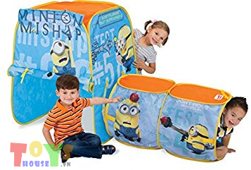  Lều Trẻ Em Playhut Minions Ống Chui 