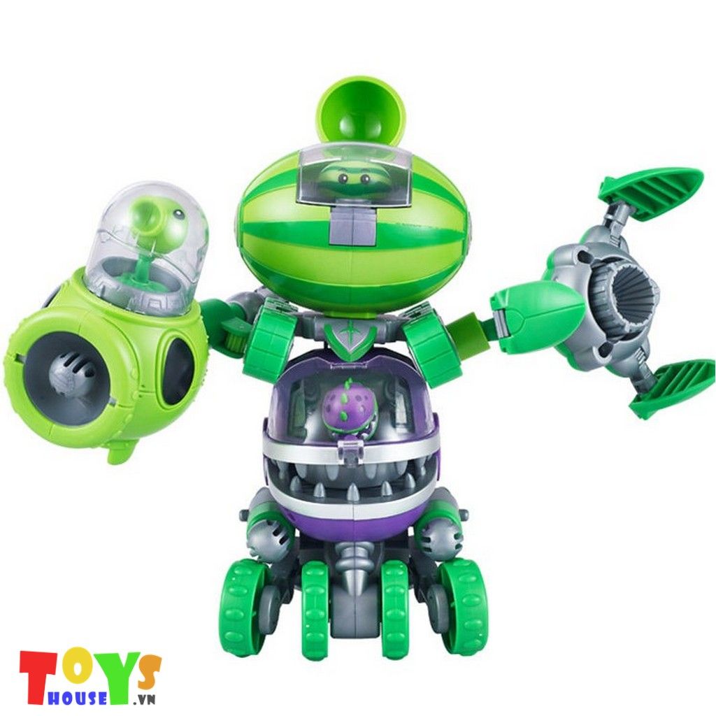 Đồ Chơi Robot Biến Hình Hợp Thể Plants Trong Game PvZ