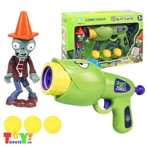 Súng Đồ Chơi Corn Cannon Bắn Zombie