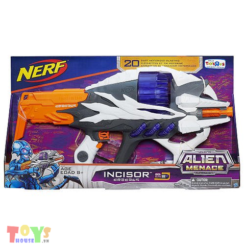  Súng NERF Alien Menace Incisor Blaster 