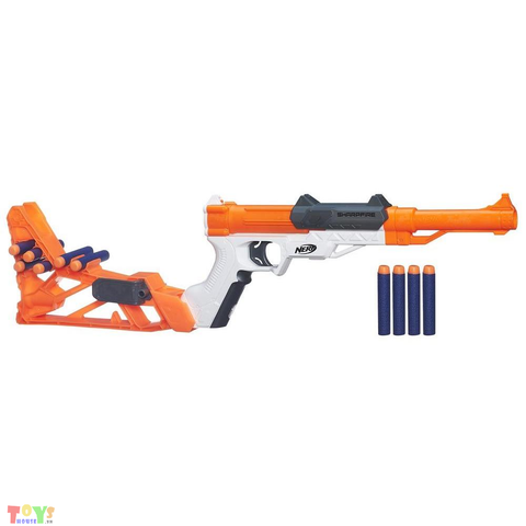  Súng Nerf Biến Hình 6 Trong 1 Sharpfire 