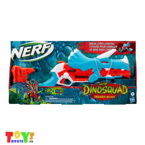 Súng Nerf Khủng Long Dinosquad Tricera Blast 1 