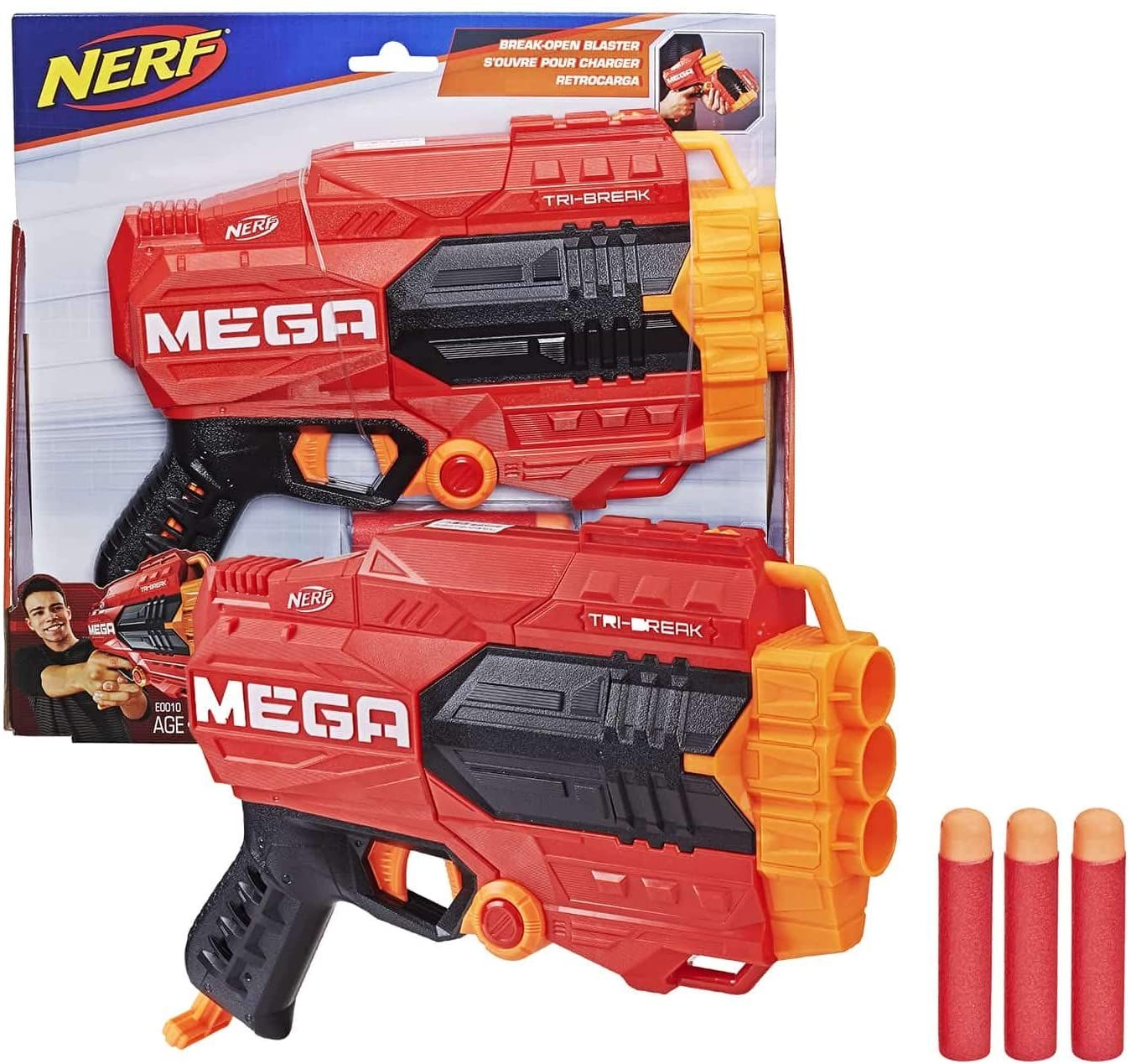 Súng Nerf Mega 3 Nòng Tribreak