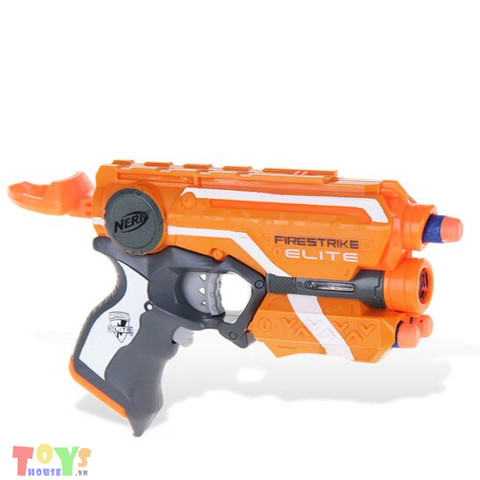  Súng Nerf có đèn nhắm bắn N-STRIKE ELITE FIRESTRIKE màu cam 