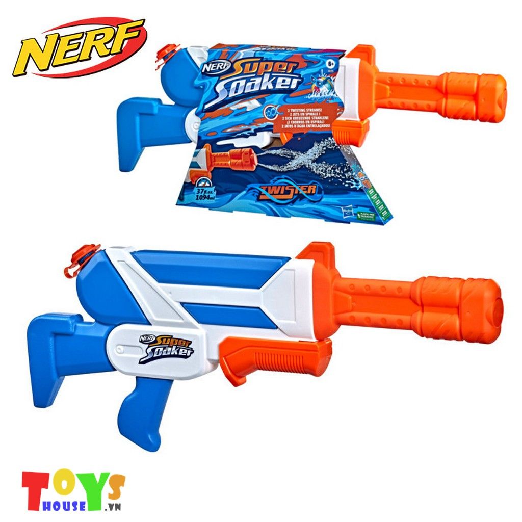 Súng Nước Nerf Super Soaker Twister 2 Tia Xoáy Tít