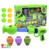 Bộ Súng Đồ Chơi Pea Shooter Dài Cùng 3 Hủ PVZ Tập Bắn