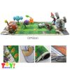 Thảm Chơi Đồ Chơi Plants VS Zombies 30x60cm