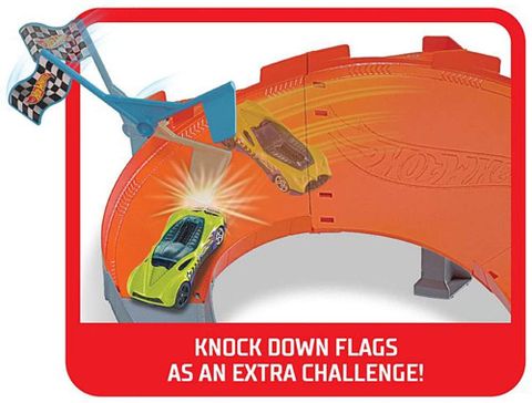 Bộ Xe Hot Wheels Drift Biểu Diễn 