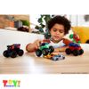 Bộ Xe Hot Wheels Monster Truck Maker Đỏ