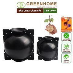 Bầu Chiết Cành Greenhome, Dễ Sử Dụng, Tăng Khả Năng Ra Rễ, Chống Úng Cành Chiết, Độ Bền Đến 2 Năm, Nhiều Kích Thước