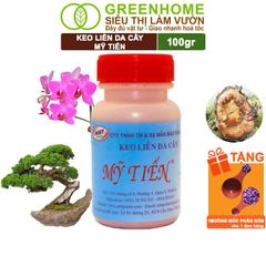 Keo Liền Sẹo Cho Cây Greenhome, Mỹ Tiến, Chai 100gr, Liền Nhanh Vết Cắt Da Cây, Hỗ Trợ Chiết Cành, Tạo Dáng Bonsai, Hoa Lan, Cây Cảnh