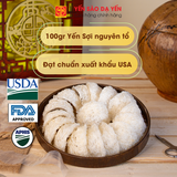  100gr - Yến Sạch Tổ Tròn XUẤT KHẨU 