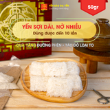  50gr - Yến sạch miếng vuông 