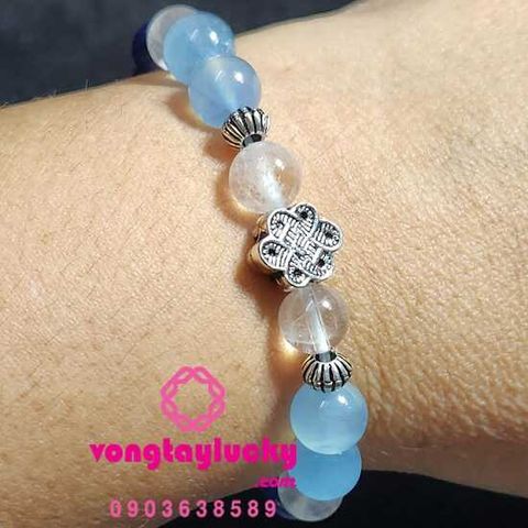 vòng tay mệnh thủy, vòng tay may mắn, vòng tay cát tường, vòng tay đá aquamarine, vòng tay ngọc xanh biển, vòng tay đẹp, vòng tay nữ