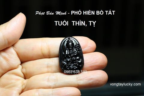  Bồ Tát Phổ Hiền là Phật bản mệnh của người tuổi Thìn và tuổi Tỵ 3x2cm 