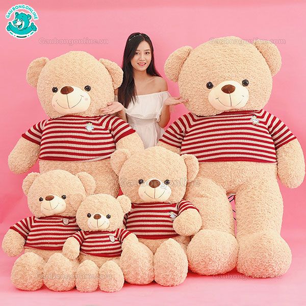 Gấu bông Teddy - Logo Baby