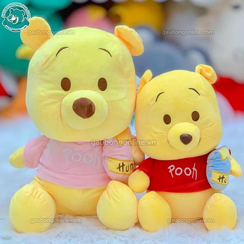 Gấu Bông Pooh Ngồi Mềm