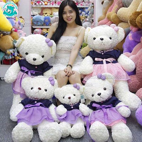 Gấu bông Teddy- Váy Hàn Quốc