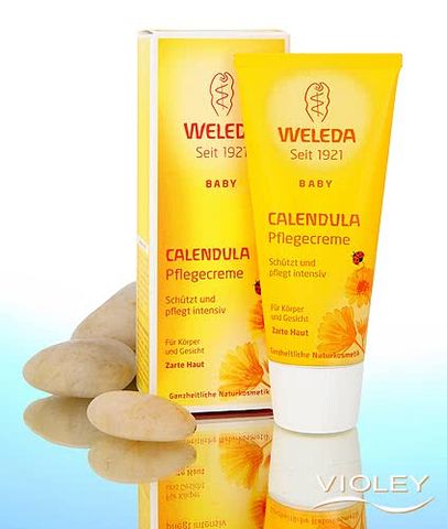  Calendula Pflegecreme 
(Schuezt und pflegt intensiv fuer Koerper und Gesicht) 