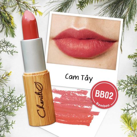  CHERILI ORGANIC MATTE LIPSTICK BB02 