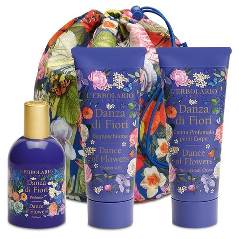  L' ERBOLARIO BEAUTY BAG - TRIO DANZA DI FIORI 