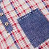 TARTAN MIX DENIM SET