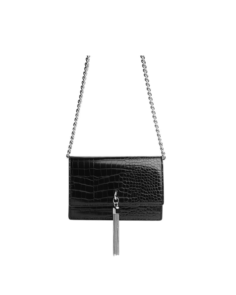 Croc Tassel Crossbody