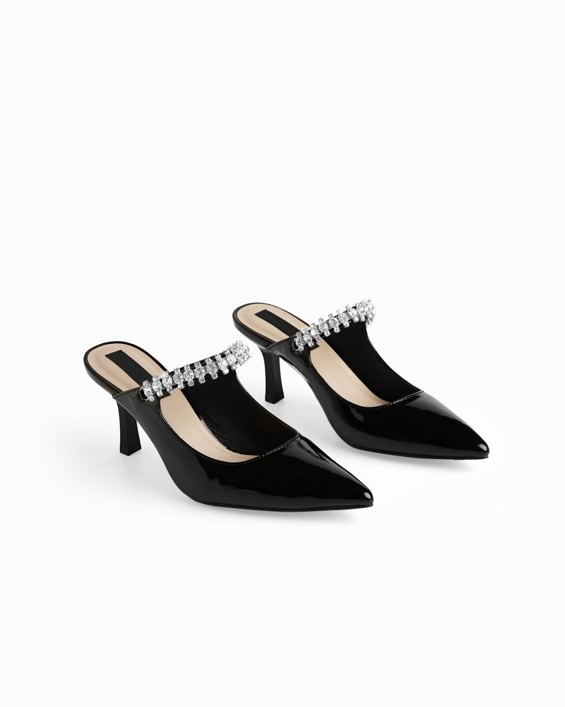 Diana Pointy Mules