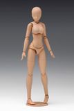 1/12 Scale Movable Body Female Type [Deluxe] Light Brown Plastic Model 