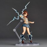  Revoltech Amazing Yamaguchi Toaru Kagaku no Railgun Mikoto Misaka Winter Uniform Ver. 