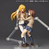  Revoltech Amazing Yamaguchi Toaru Kagaku no Railgun Misaki Shokuhou Winter Uniform Ver. 