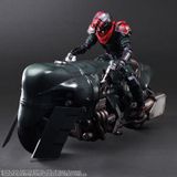  Final Fantasy VII REMAKE PLAY ARTS KAI Elite Motorcycle Security Officer & Motorcycle Set 