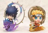  Petit Chara Land - NARUTO Shippuden: Fuujin Naruto Uzumaki & Raijin Sasuke Uchiha Set 