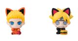  Petit Chara Land Maneki-Neko BORUTO NARUTO NEXT GENERATIONS Oyako Maneki-Neko Dattebasa! Set of 2 Mascot Figures 