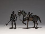  KT Project KT-026 Takeya Style Jizai Okimono 15th Century Gothic Equestrian Armor Bronze 