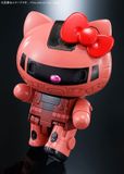  Chogokin Char's Custom Zaku II * Hello Kitty "Mobile Suit Gundam" "Hello Kitty" 