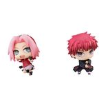  Chimi Mega Buddy Series! NARUTO Shippuden Sakura Haruno VS Sasori Battle Set 