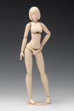  1/12 Scale Movable Body Female Type [A Version] Plastic Model 