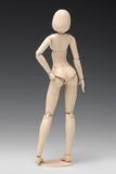  1/12 Scale Movable Body Female Type [A Version] Plastic Model 