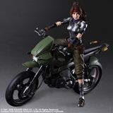  Final Fantasy VII Remake PLAY ARTS Kai Jessie & Bike SET 