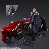  Final Fantasy VII REMAKE PLAY ARTS KAI Roche & Motorcycle SET 