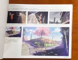  Artbook Makoto Shinkai Art Collection The Sky of the Longing for Memories 