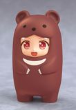  Nendoroid More - Kigurumi Face Parts Case (Brown Bear) 