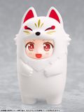  Nendoroid More Kigurumi Face Parts Case (White Kitsune) 