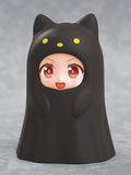  Nendoroid More Kigurumi Face Parts Case Ghost Cat ( Black ) 