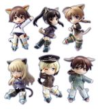  Toy'sworks Collection 2.5 Deluxe - Strike Witches the Movie Type-A 6Pack 