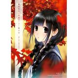  Artbook Shunkashutou, kurokami serafuku shoujo 