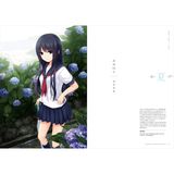  Artbook Shunkashutou, kurokami serafuku shoujo 